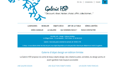 Desktop Screenshot of galerie-hsp.com